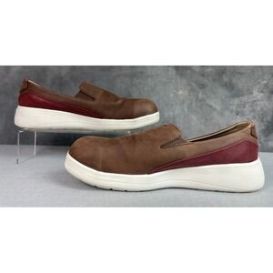 Red Wing 2033 Women's Cross Lite Slip-On Safety Toe Work Shoes Red Size 8.5